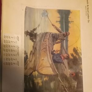 Vintage calendars